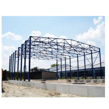 Diseño de cobertizo industrial de bajo costo para almacén de acero prefabricado